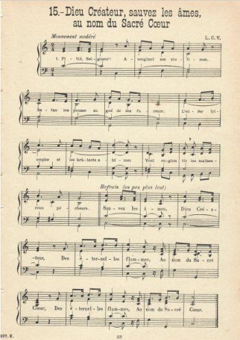 Dieu créateur Partition gratuite